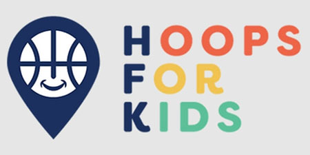 Hoops for kids logo.